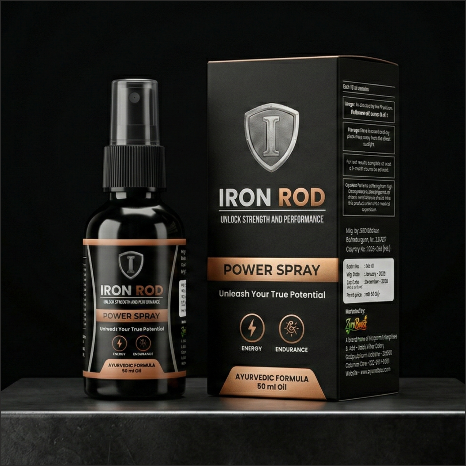 Iron Rod - Power Spray