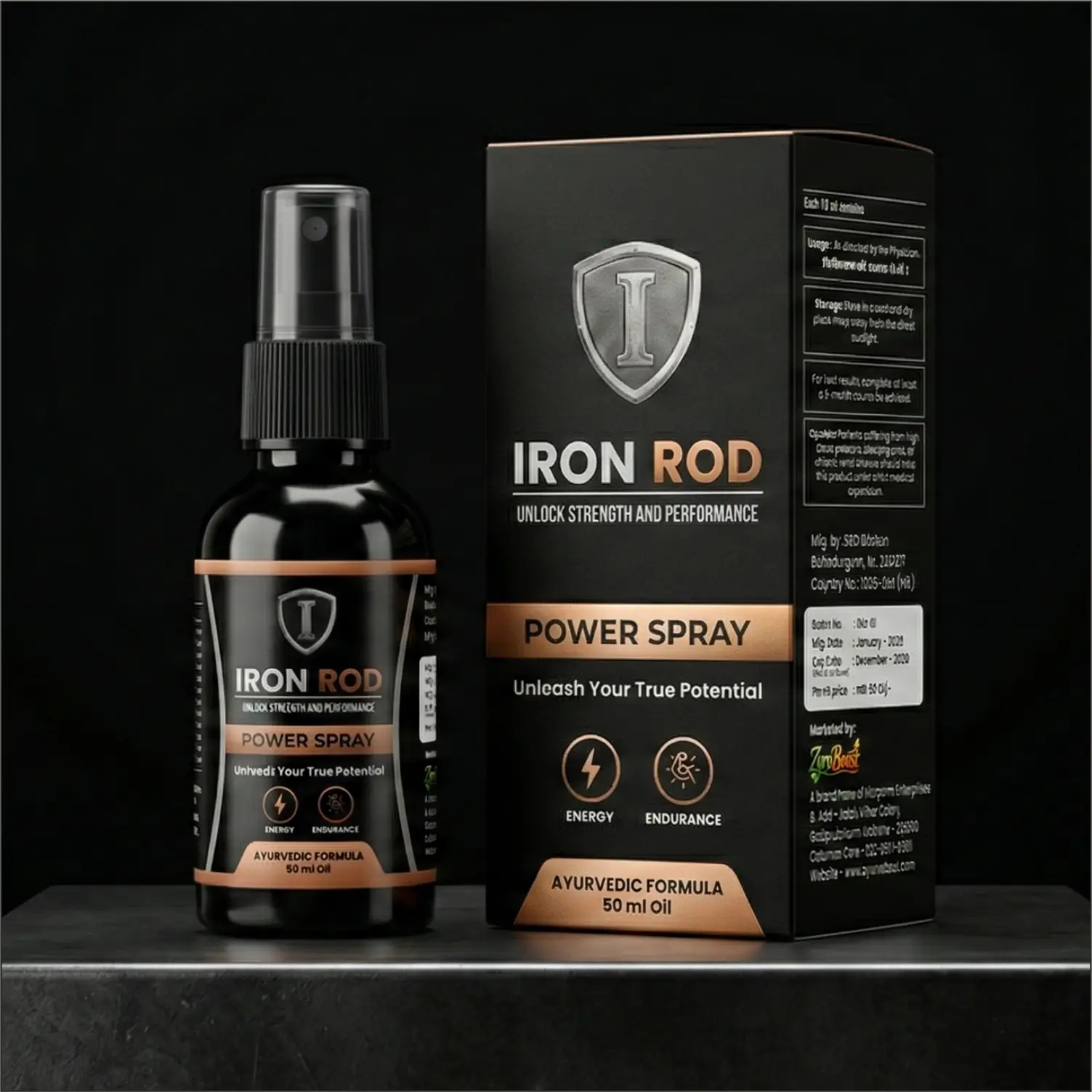 Iron Rod - Power Spray